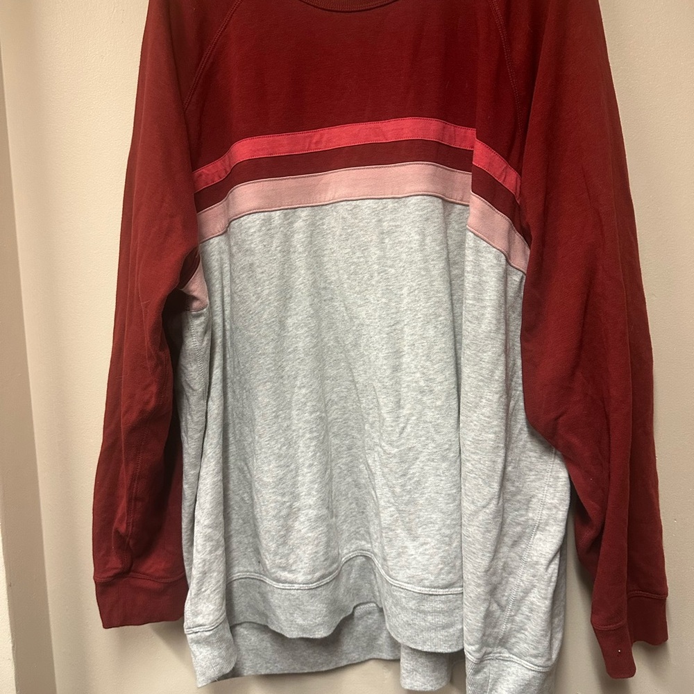 Sonoma‎ Women's Plus Red Knit Top